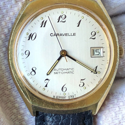 Reloj Caravelle by Bulova Hombre 1973 Automático Alemania Occidental