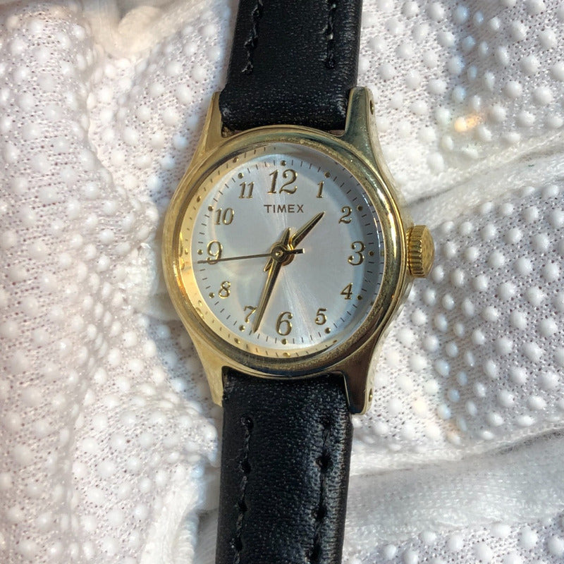 Reloj Timex Mujer Año 2003 Ultracompacto Dial Rayos De Sol