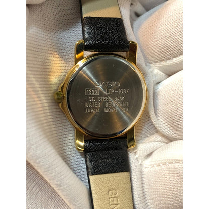Reloj Casio Ltp-1097g Mujer Vintage Fines De Los 90s Dorado