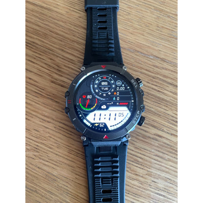 Reloj Inteligente Hombre Deporte Batería 360mah Agua Negro