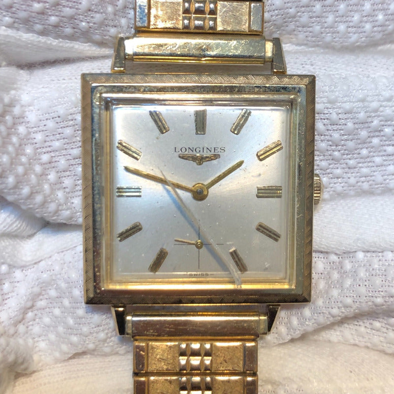 Longines Año 1965 Chapado Oro 10k Mecánico Funciona Ok Leer