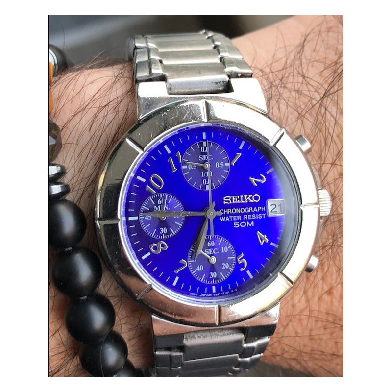Reloj Seiko Chronograph Quartz V657-7090 Hombre