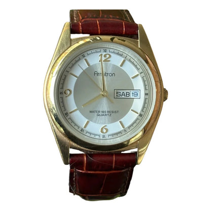 Reloj Armitron Clásico Día-fecha Impecable Dress 2005