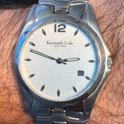 Reloj Kenneth Cole Ny Hombre 2003 Tech Elegance Pulsera Original