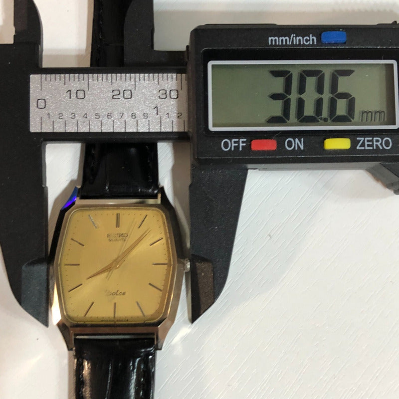 Reloj Seiko Dolce Hombre Vintage 1982 Coleccionable Escaso Pátina