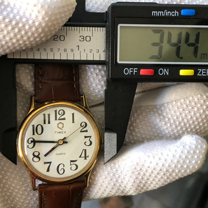 Reloj Timex Vintage Q Quartz Hombre Año 1987 Súper Escaso
