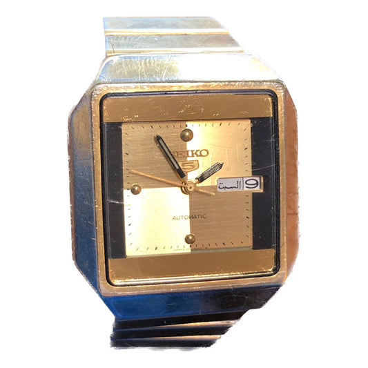 Reloj Seiko Hombre Año 1985 Automático 6309 Árabe Inglés