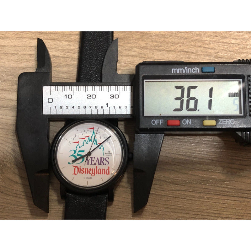 Reloj Lorus By Seiko Vintage 1990 Disneyland 35 Años Unisex