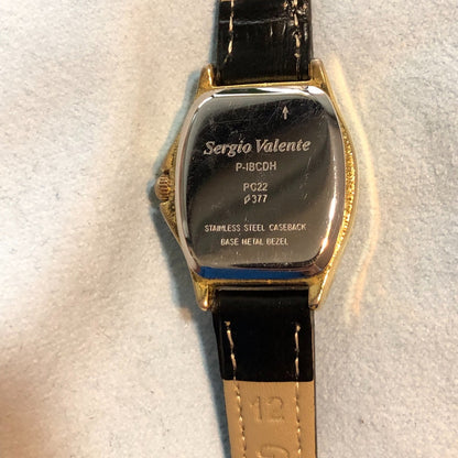 Reloj Sergio Valente Diamond Quartz Mujer Vintage Fines 80´s