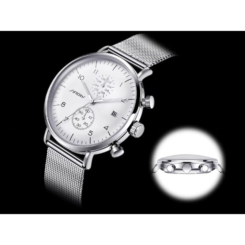 Reloj Sinobi Pulsera Acero Inoxidable Hombre