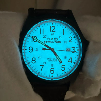 Reloj Timex Hombre Expedition 2014 Indiglo Pulsera Original