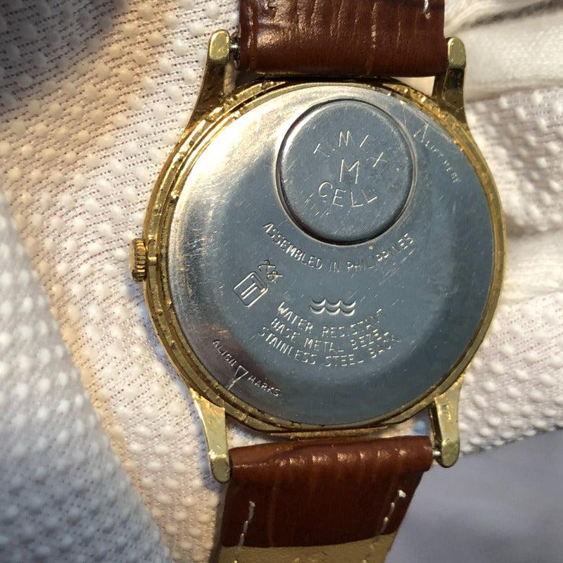 Reloj Timex Vintage Q Quartz Hombre Año 1987 Súper Escaso