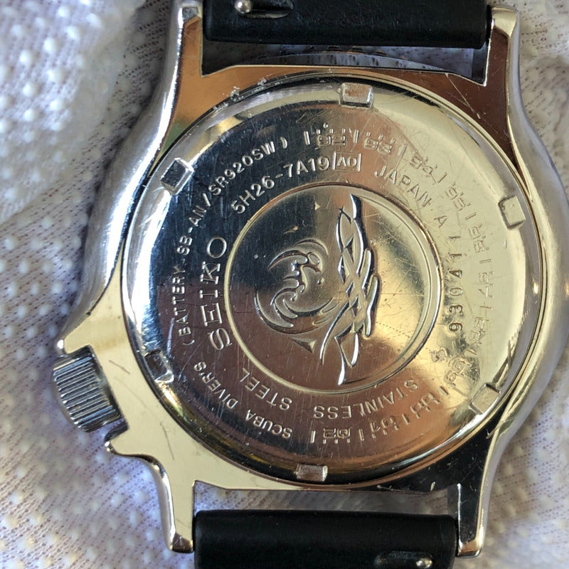 Reloj Seiko Hombre Vintage 1989 Diver Quartz Pepsi Un Ícono