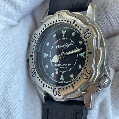 Reloj Freestyle Hombre Años 90´s Diver Surf Azul Escaso