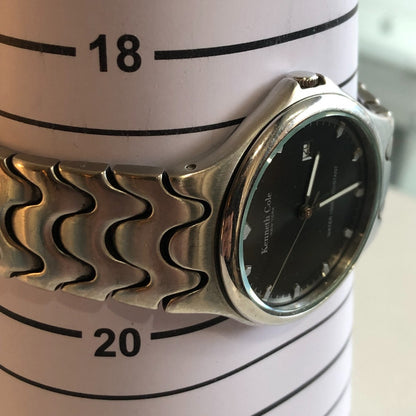 Reloj Kenneth Cole Hombre 1998 Sunburst Pulsera Ondulada