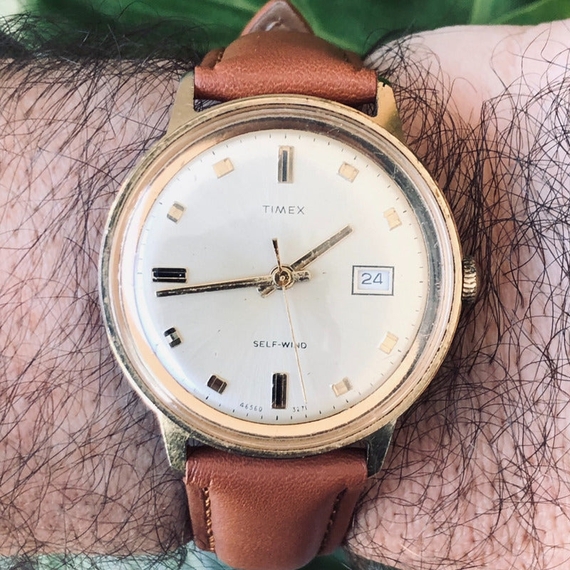 Reloj Timex Vintage 1971 Viscount Hombre Self-wind (Automático)