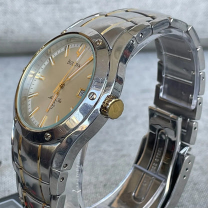 Reloj Bulova Marine Star Hombre Vintage 1996 Two Tone