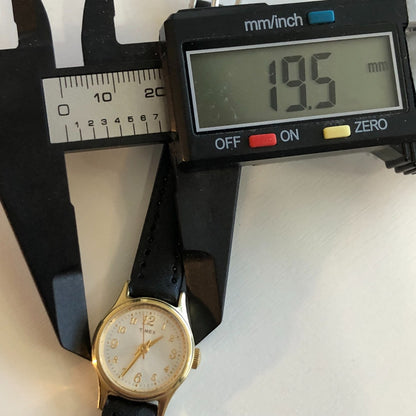 Reloj Timex Mujer Año 2003 Ultracompacto Dial Rayos De Sol