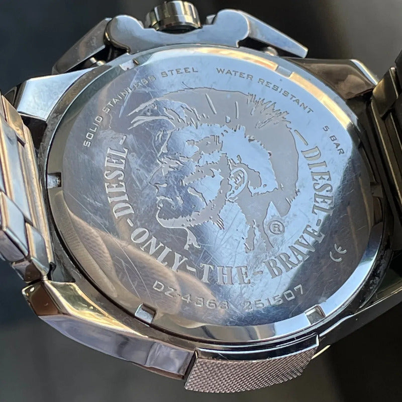 Reloj Diesel Hombre Dz4368 Año 2015 Acero Industrial