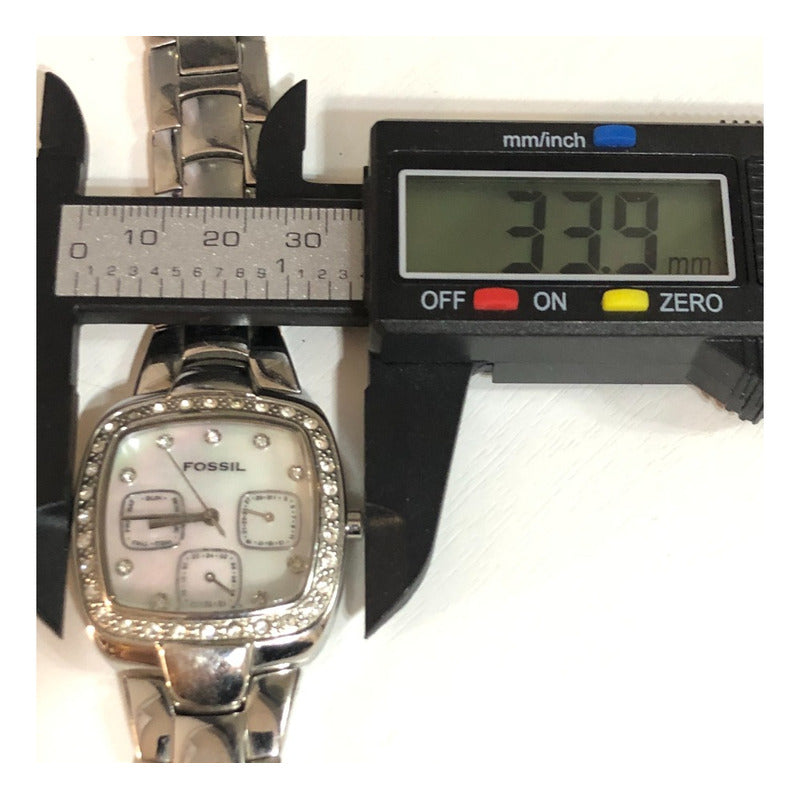 Reloj Fossil Mujer 2003 Madreperla Multifunción Escaso Leer