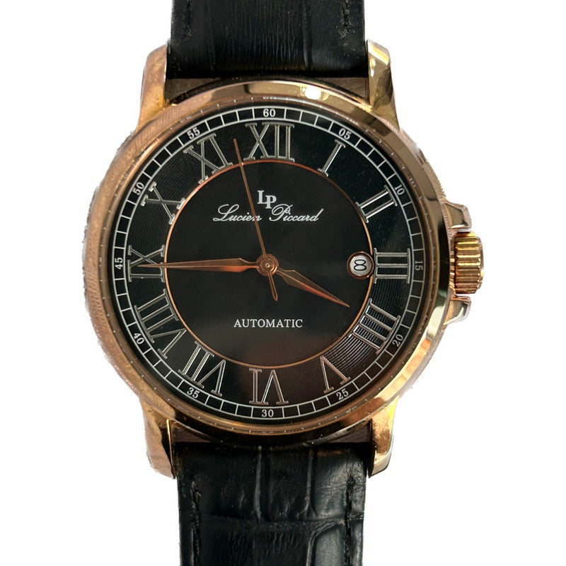 Reloj Lucien Piccard Hombre Automático 2013 Raro Transparente