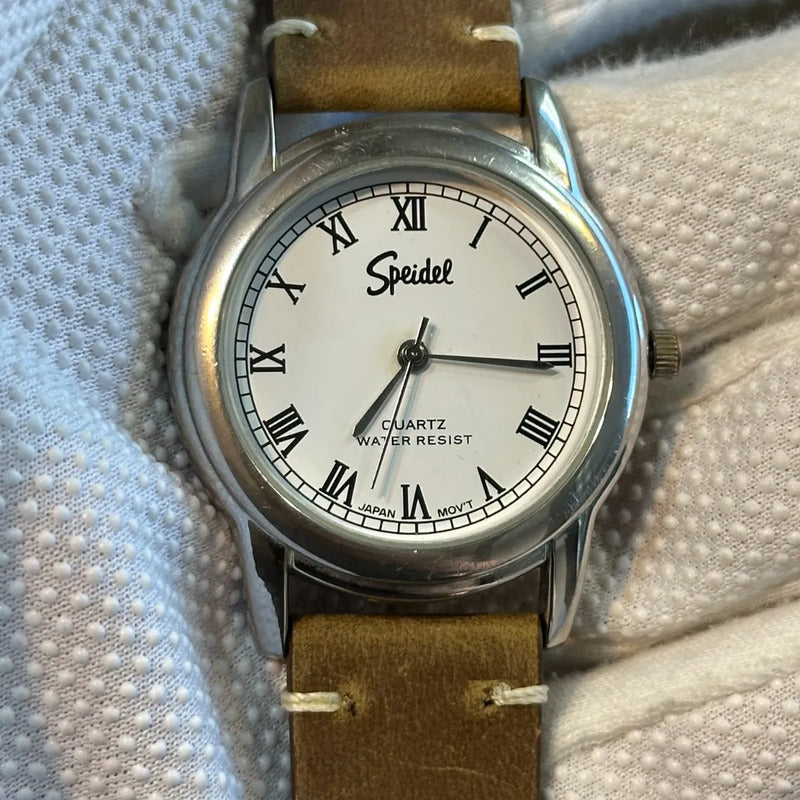 Reloj Speidel Hombre Año 2001 Romano 40mm Pulsera Nueva Raro