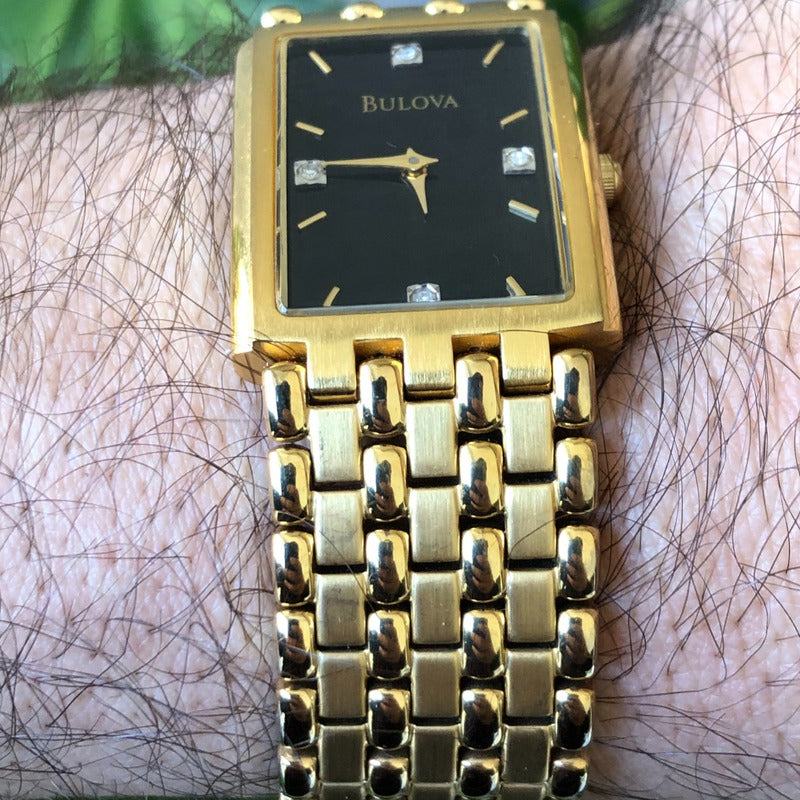 Reloj Bulova Unisex Joya Art Déco Vintage Año 2000 Único