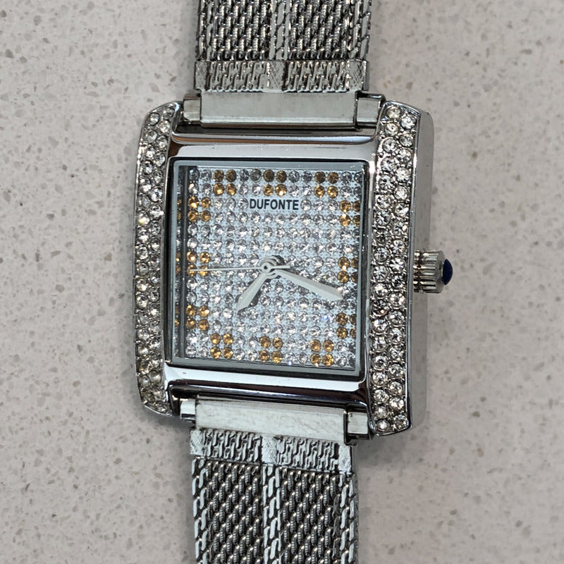 Reloj Dufonte By Lucien Piccard 2014 Mujer Dial Con Cristales