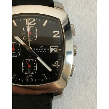 Reloj Skagen Hombre Año 2006 Cronógrafo Cuadrado Danés