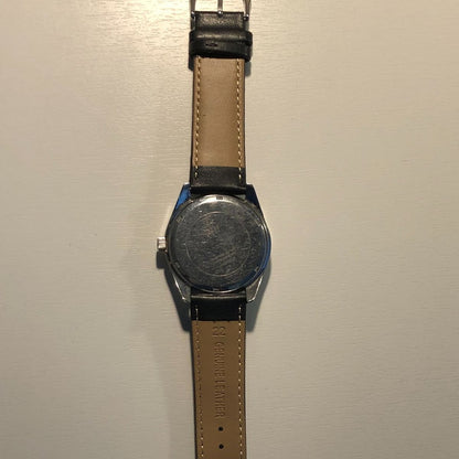 Reloj Guess Rayos Sol Negro Hombre 43mm Año 2012 Con Fecha.