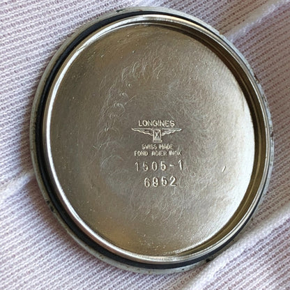 Reloj Longines Hombre Vintage Año 1960 Conquest Date Cuerda Manual