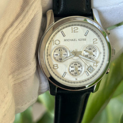 Reloj Michael Kors Hombre Año 2011 Cronógrafo Acero Escaso