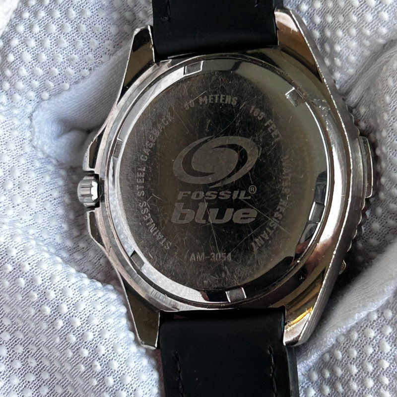 Reloj Fossil Hombre Año 2000 Dial Perlado Blue Serie