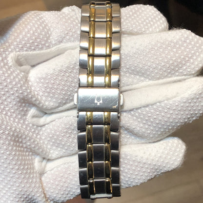 Reloj Bulova Hombre Vintage 1999 Bicolor Sunburst Classic