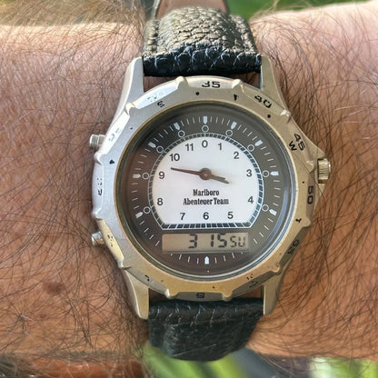 Reloj Marlboro Adventure Team Hombre Año 1994 Versión Alemana Escaso