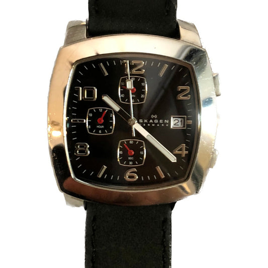 Reloj Skagen Hombre Año 2006 Cronógrafo Cuadrado Danés