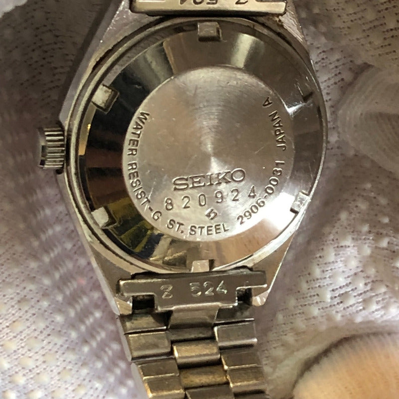 Reloj Seiko Mujer Vintage 1978 Automático Hi-beat 2906a 25mm Único