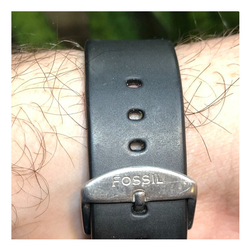 Reloj Fossil Bigtic Hombre Escasísimo Translúcido Año 2003