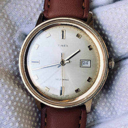 Reloj Timex Vintage 1971 Viscount Hombre Self-wind (Automático)