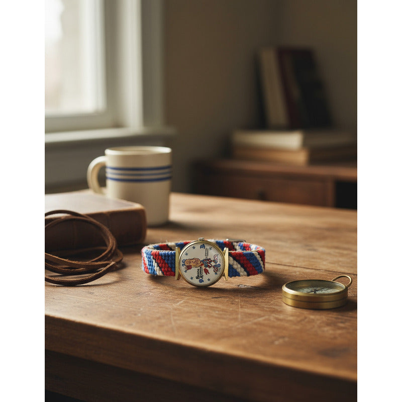 Reloj Spiro Agnew Hombre Mecánico Año 1970 Pieza De Museo