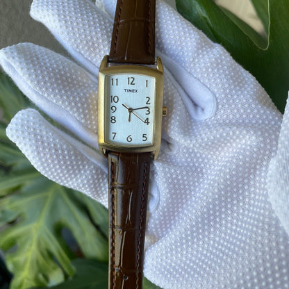 Reloj Timex Mujer 2002 Rectangular Urbano Números Aplicados