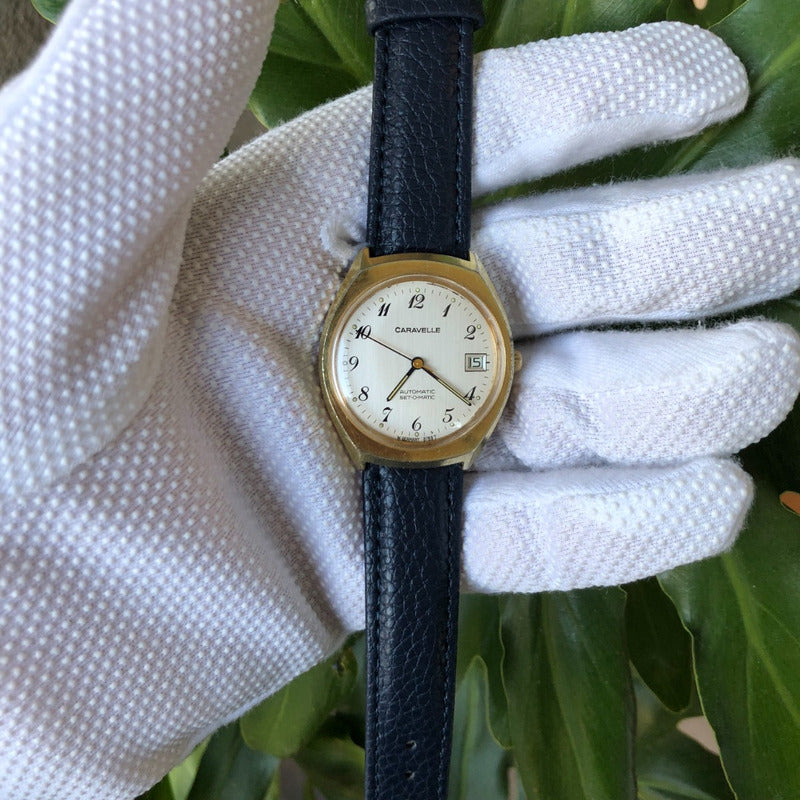 Reloj Caravelle by Bulova Hombre 1973 Automático Alemania Occidental