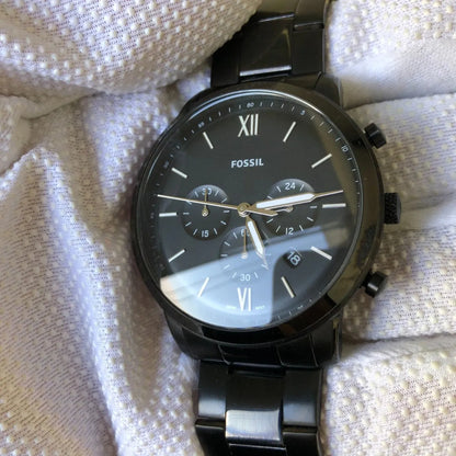 Reloj Fossil Hombre Año2017 Cronógrafo Fs5474 Impecable 44mm