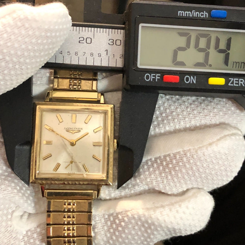 Longines Año 1965 Chapado Oro 10k Mecánico Funciona Ok Leer