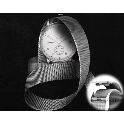 Reloj Sinobi Pulsera Acero Inoxidable Hombre