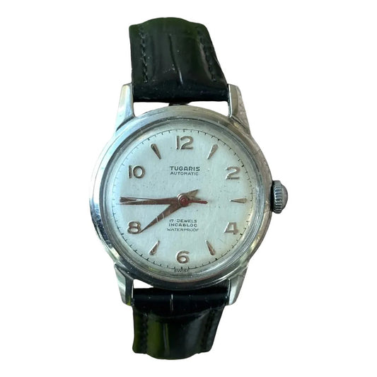 Reloj Tugaris Automático Hombre 1952 Incabloc Suizo Compacto