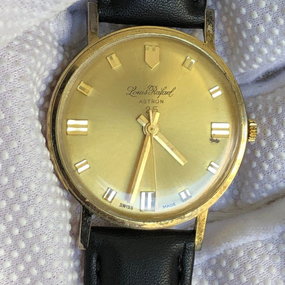 Reloj Louis Rafael Hombre Vintage 1956 Astron25 Mecánico Suizo Único