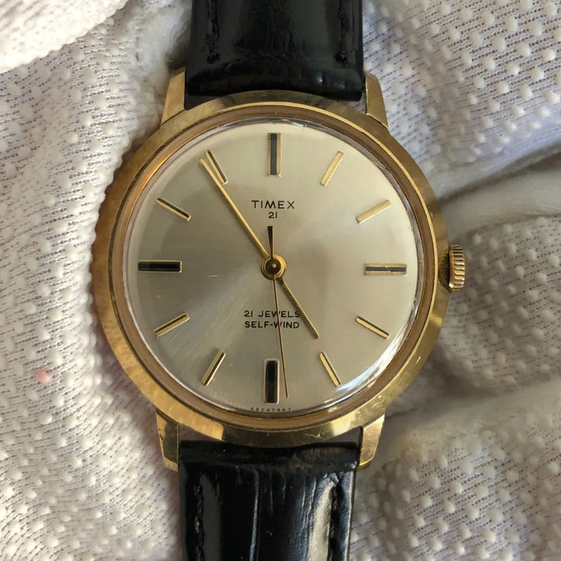 Reloj Timex Hombre Automático 21 Joyas Año 1967 Self-wind