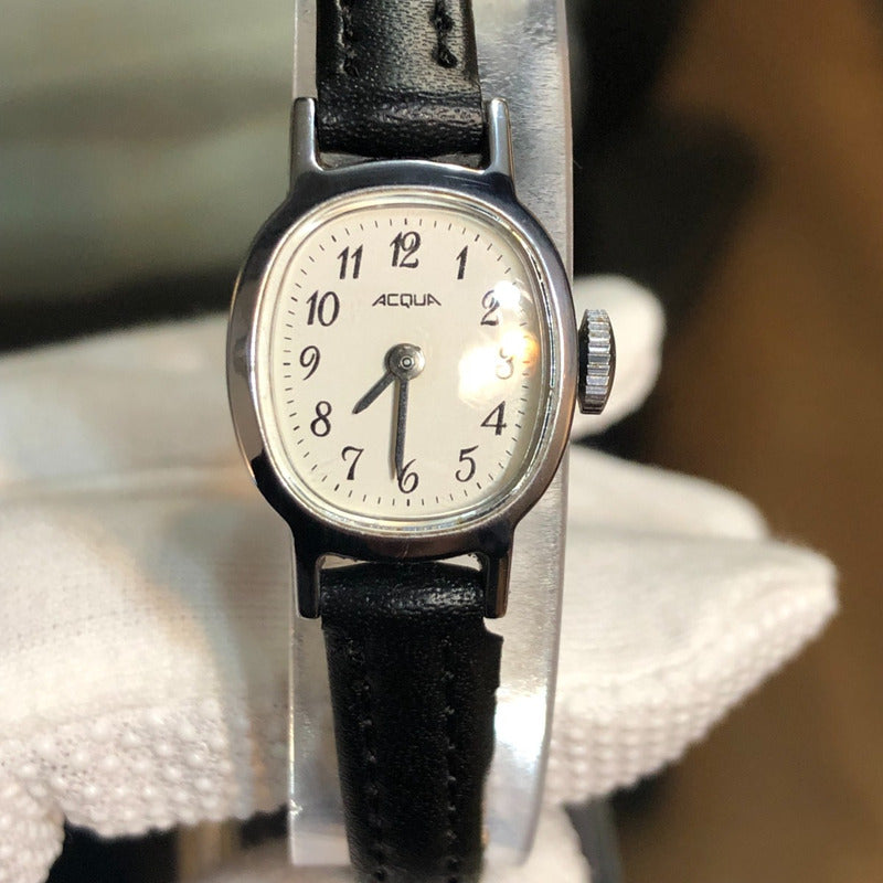 Reloj Acqua By Timex Mujer Vintage Año 1993 A Cuerda 20 Mm