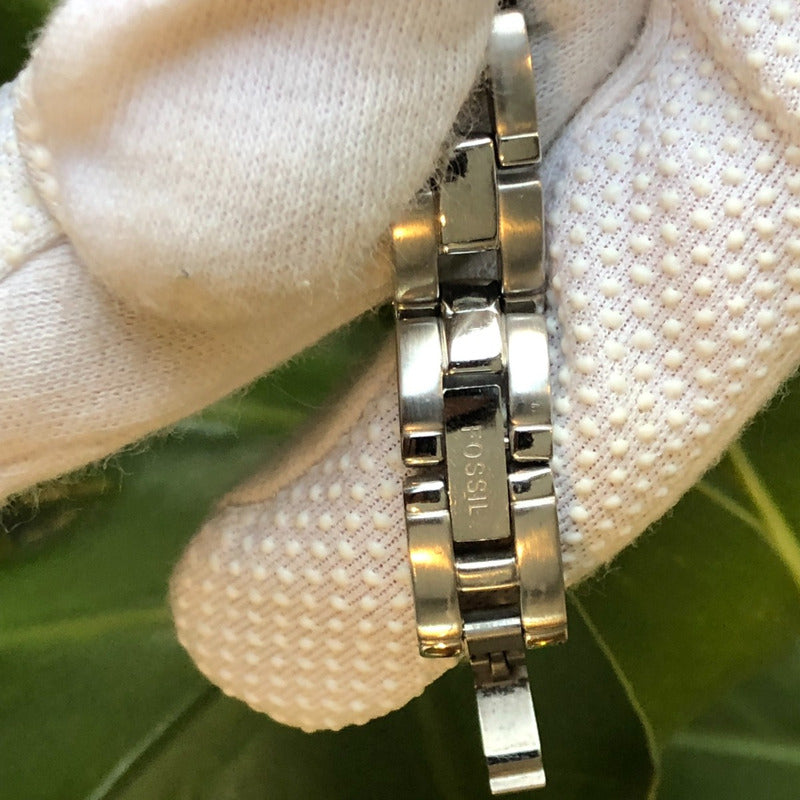 Reloj Fossil Mujer 2001 Caja Tonneau Sunburst Vertical